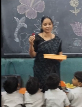 Learning with Real Flowers