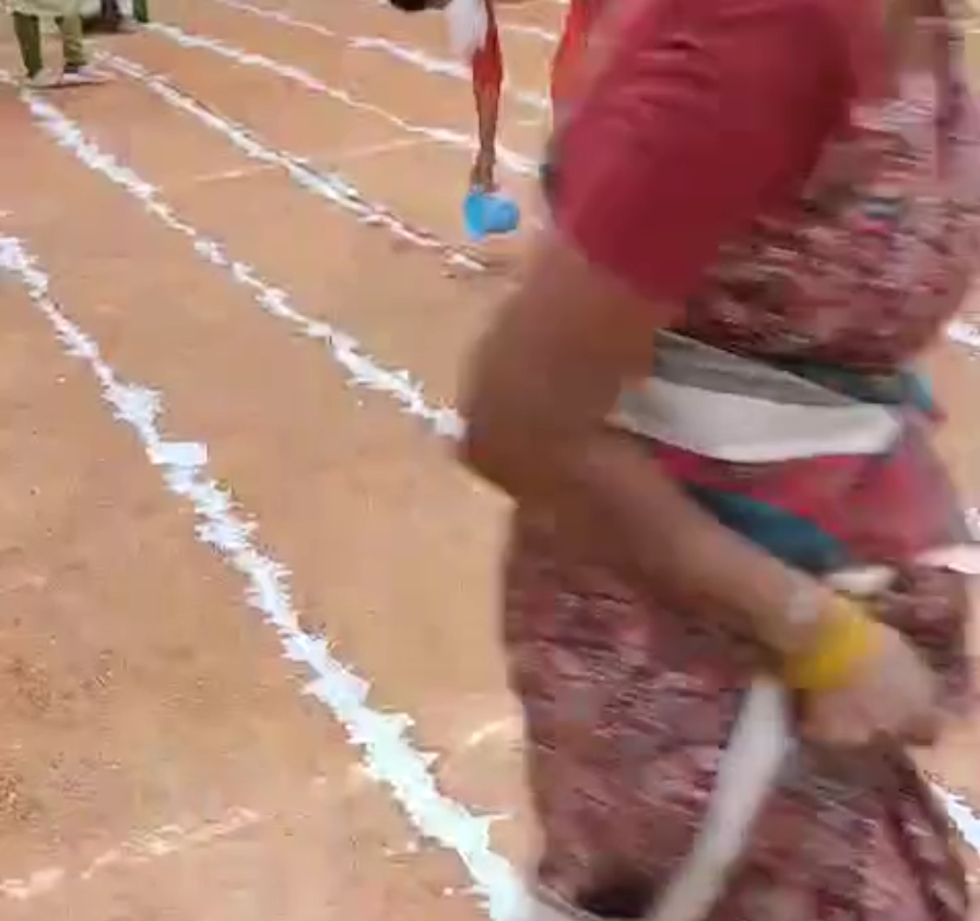 Teachers Making the playground 🤩⚽