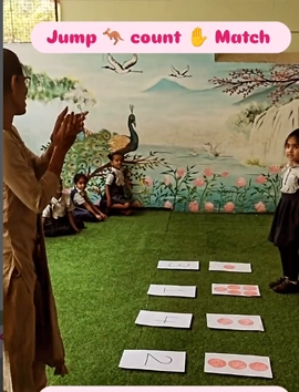 Jump ➡️ Count ➡️ Match! 🔢👣